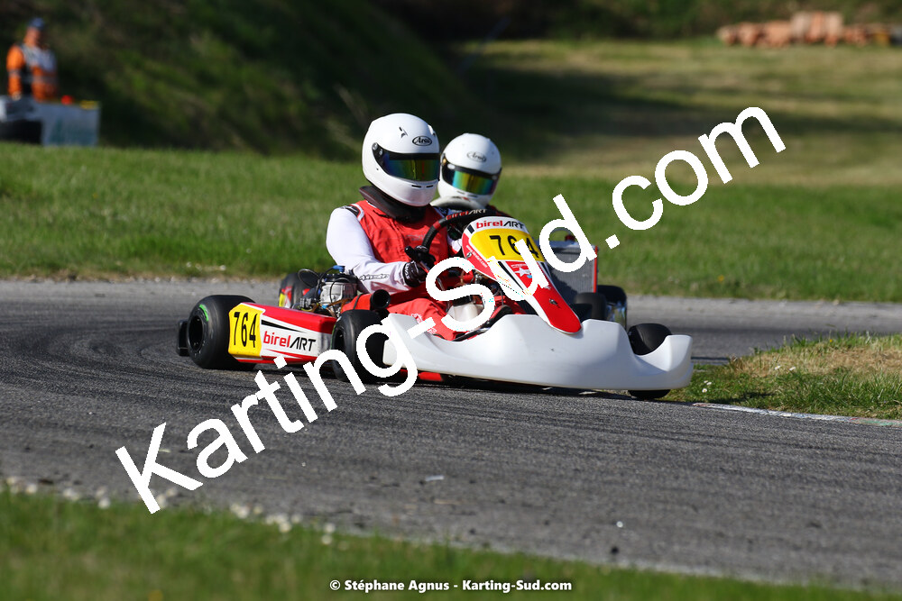 16 & 17/04/2022 : 3ème manche du Championnat du Sud 2022 au circuit d’Aigues-Vives (photos Stéphane Agnus) 2022 — karting