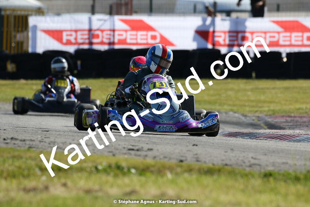 16 & 17/04/2022 : 3ème manche du Championnat du Sud 2022 au circuit d’Aigues-Vives (photos Stéphane Agnus) 2022 — karting