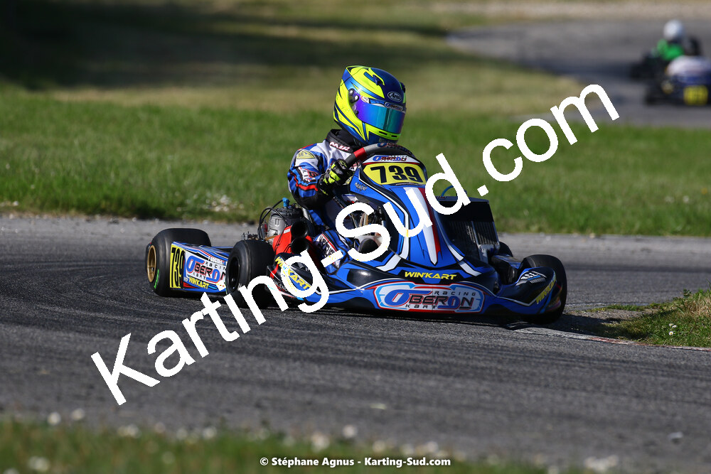 16 & 17/04/2022 : 3ème manche du Championnat du Sud 2022 au circuit d’Aigues-Vives (photos Stéphane Agnus) 2022 — karting