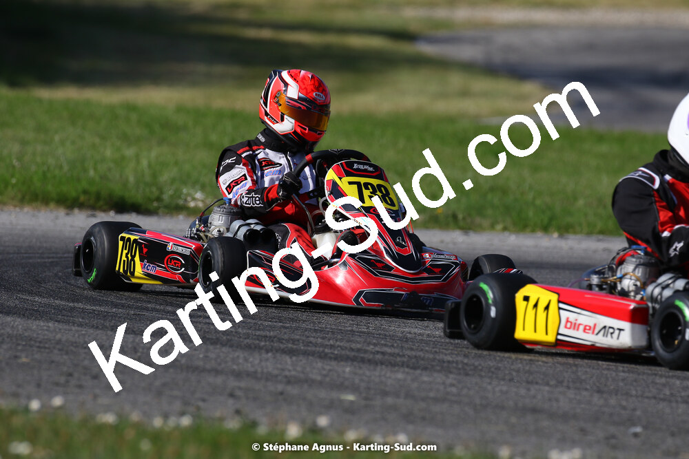 16 & 17/04/2022 : 3ème manche du Championnat du Sud 2022 au circuit d’Aigues-Vives (photos Stéphane Agnus) 2022 — karting