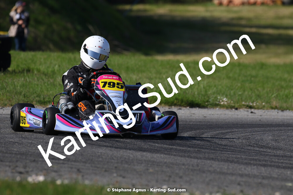 16 & 17/04/2022 : 3ème manche du Championnat du Sud 2022 au circuit d’Aigues-Vives (photos Stéphane Agnus) 2022 — karting