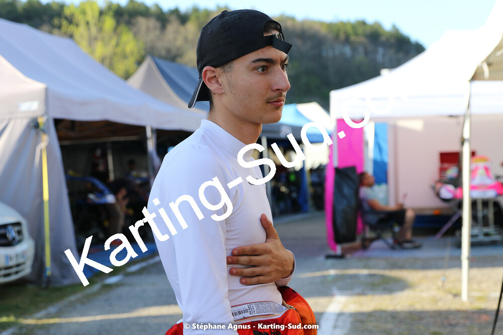 16 & 17/04/2022 : 3ème manche du Championnat du Sud 2022 au circuit d’Aigues-Vives (photos Stéphane Agnus) 2022 — karting