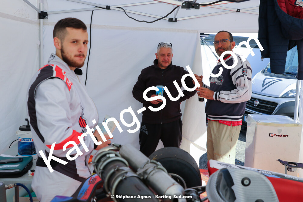 16 & 17/04/2022 : 3ème manche du Championnat du Sud 2022 au circuit d’Aigues-Vives (photos Stéphane Agnus) 2022 — karting