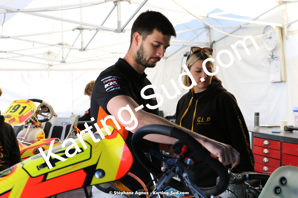 16 & 17/04/2022 : 3ème manche du Championnat du Sud 2022 au circuit d’Aigues-Vives (photos Stéphane Agnus) 2022 — karting