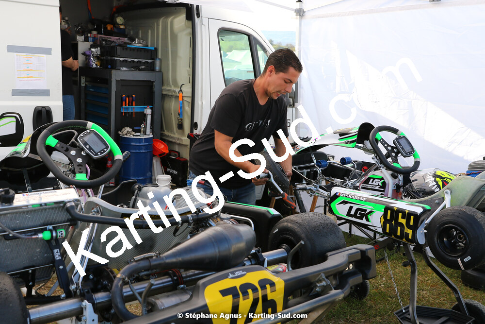 16 & 17/04/2022 : 3ème manche du Championnat du Sud 2022 au circuit d’Aigues-Vives (photos Stéphane Agnus) 2022 — karting
