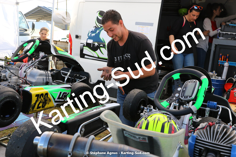 16 & 17/04/2022 : 3ème manche du Championnat du Sud 2022 au circuit d’Aigues-Vives (photos Stéphane Agnus) 2022 — karting