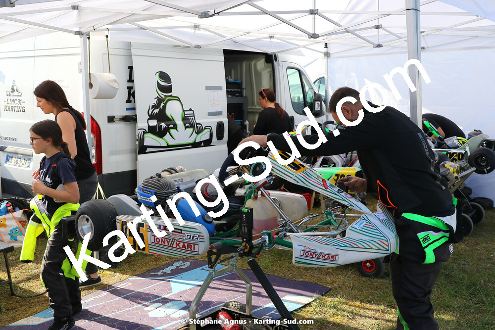 16 & 17/04/2022 : 3ème manche du Championnat du Sud 2022 au circuit d’Aigues-Vives (photos Stéphane Agnus) 2022 — karting