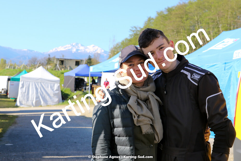 16 & 17/04/2022 : 3ème manche du Championnat du Sud 2022 au circuit d’Aigues-Vives (photos Stéphane Agnus) 2022 — karting