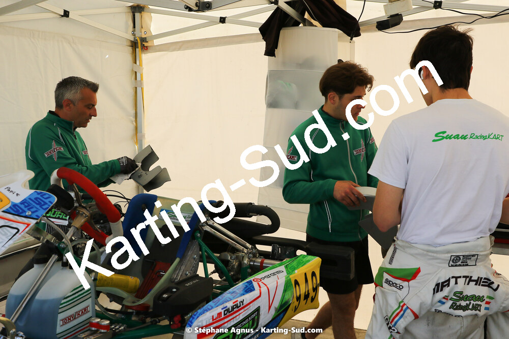 16 & 17/04/2022 : 3ème manche du Championnat du Sud 2022 au circuit d’Aigues-Vives (photos Stéphane Agnus) 2022 — karting