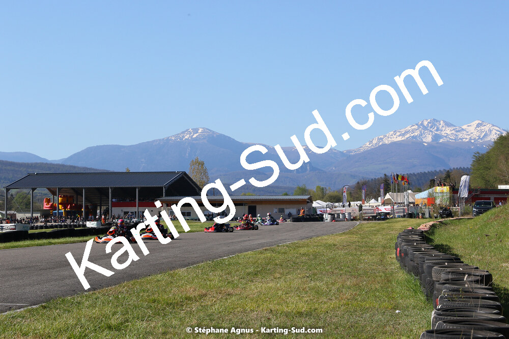 16 & 17/04/2022 : 3ème manche du Championnat du Sud 2022 au circuit d’Aigues-Vives (photos Stéphane Agnus) 2022 — karting
