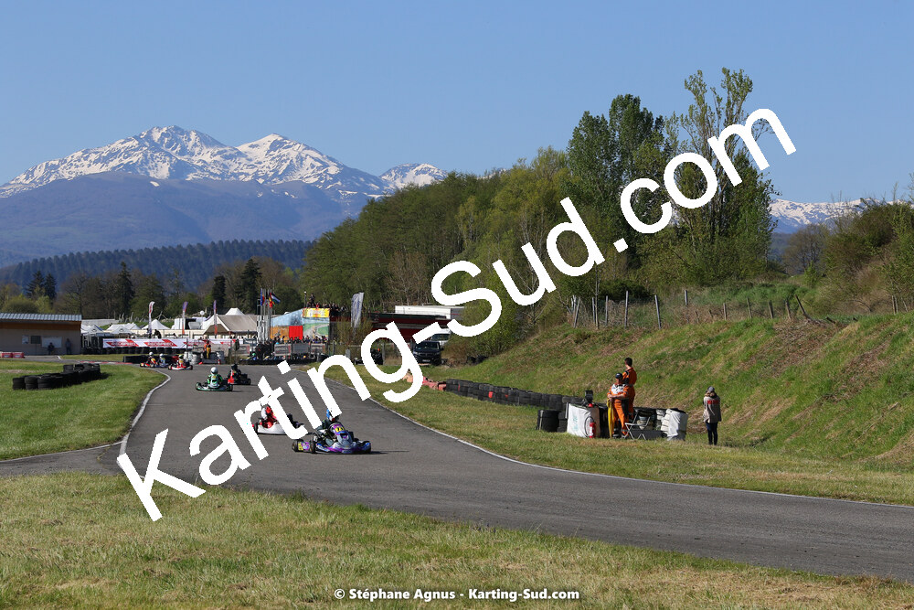 16 & 17/04/2022 : 3ème manche du Championnat du Sud 2022 au circuit d’Aigues-Vives (photos Stéphane Agnus) 2022 — karting