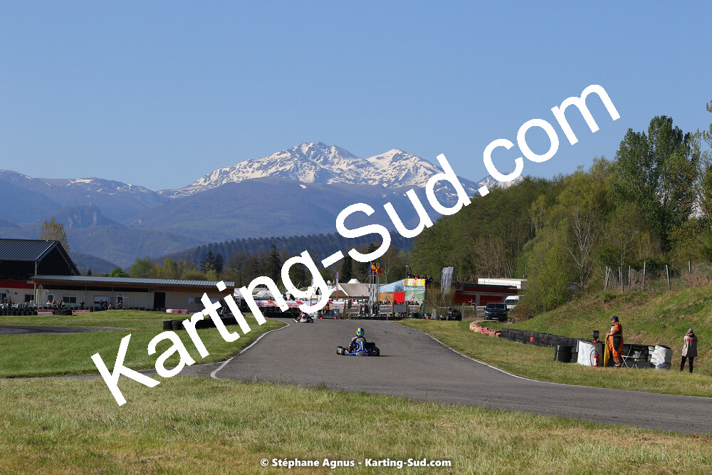 16 & 17/04/2022 : 3ème manche du Championnat du Sud 2022 au circuit d’Aigues-Vives (photos Stéphane Agnus) 2022 — karting