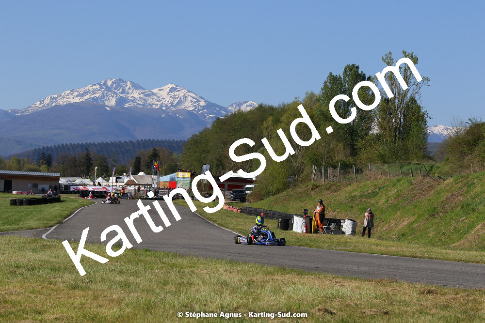 16 & 17/04/2022 : 3ème manche du Championnat du Sud 2022 au circuit d’Aigues-Vives (photos Stéphane Agnus) 2022 — karting