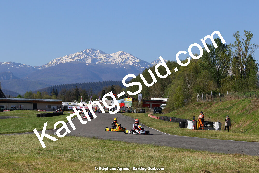 16 & 17/04/2022 : 3ème manche du Championnat du Sud 2022 au circuit d’Aigues-Vives (photos Stéphane Agnus) 2022 — karting