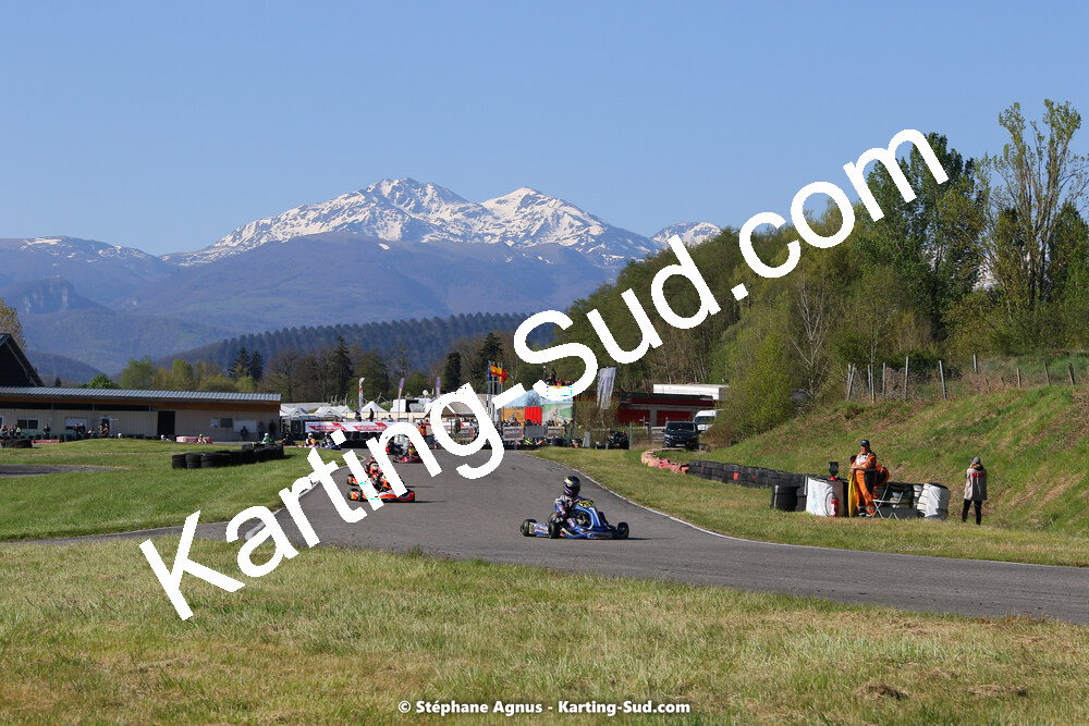 16 & 17/04/2022 : 3ème manche du Championnat du Sud 2022 au circuit d’Aigues-Vives (photos Stéphane Agnus) 2022 — karting