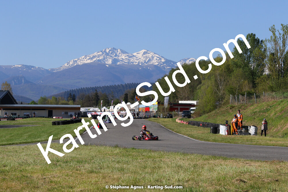 16 & 17/04/2022 : 3ème manche du Championnat du Sud 2022 au circuit d’Aigues-Vives (photos Stéphane Agnus) 2022 — karting