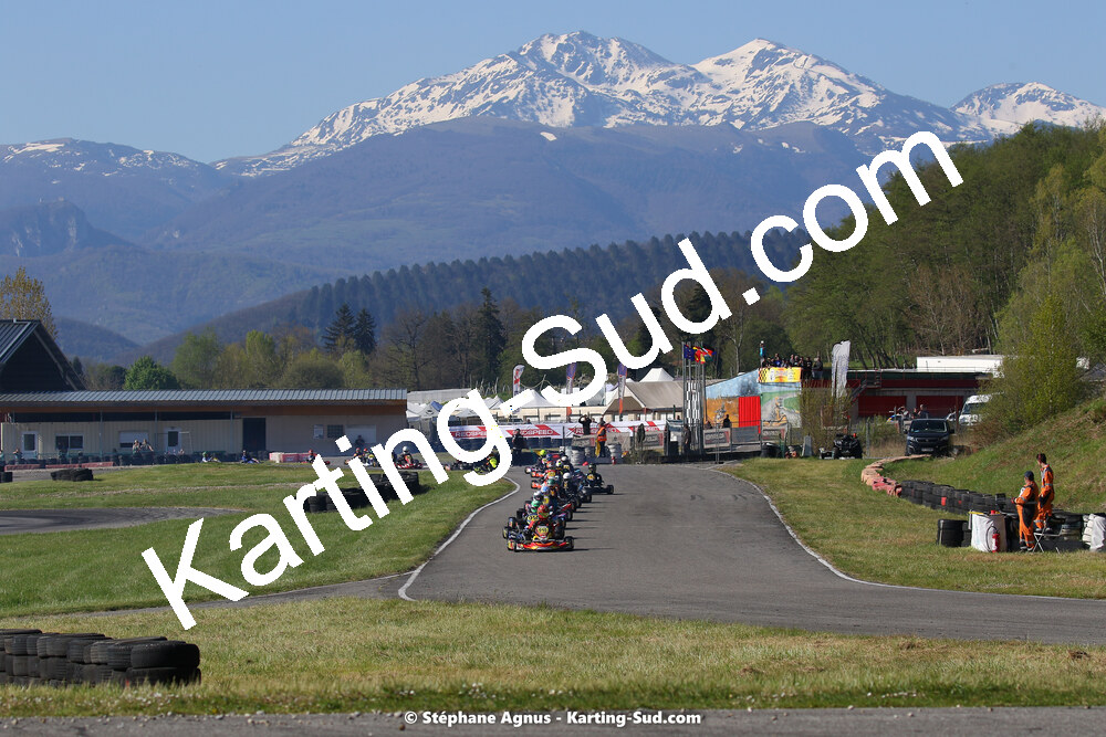 16 & 17/04/2022 : 3ème manche du Championnat du Sud 2022 au circuit d’Aigues-Vives (photos Stéphane Agnus) 2022 — karting