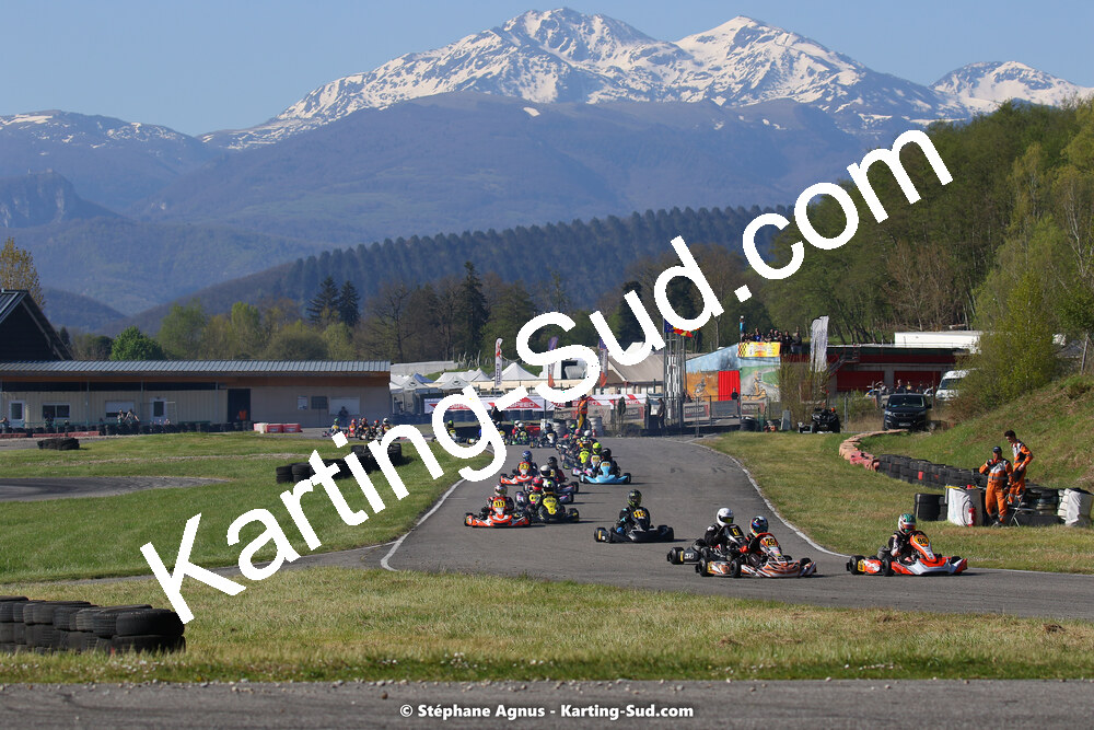 16 & 17/04/2022 : 3ème manche du Championnat du Sud 2022 au circuit d’Aigues-Vives (photos Stéphane Agnus) 2022 — karting