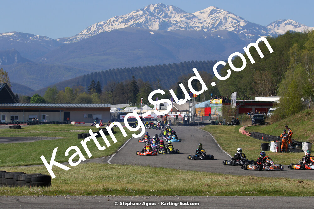 16 & 17/04/2022 : 3ème manche du Championnat du Sud 2022 au circuit d’Aigues-Vives (photos Stéphane Agnus) 2022 — karting