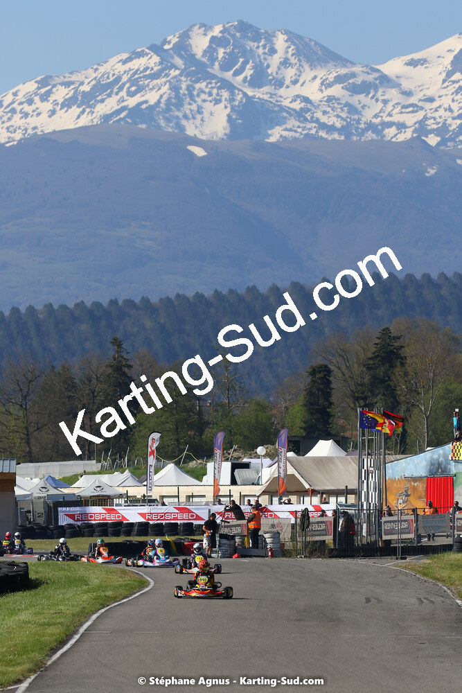 16 & 17/04/2022 : 3ème manche du Championnat du Sud 2022 au circuit d’Aigues-Vives (photos Stéphane Agnus) 2022 — karting