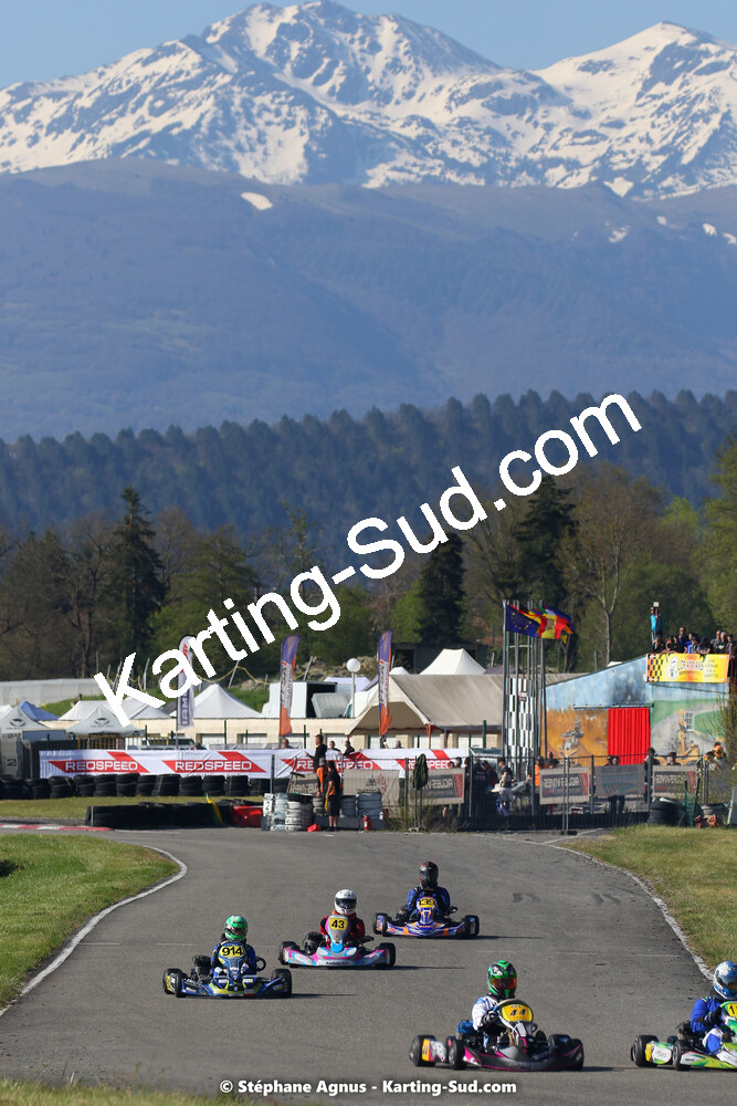 16 & 17/04/2022 : 3ème manche du Championnat du Sud 2022 au circuit d’Aigues-Vives (photos Stéphane Agnus) 2022 — karting