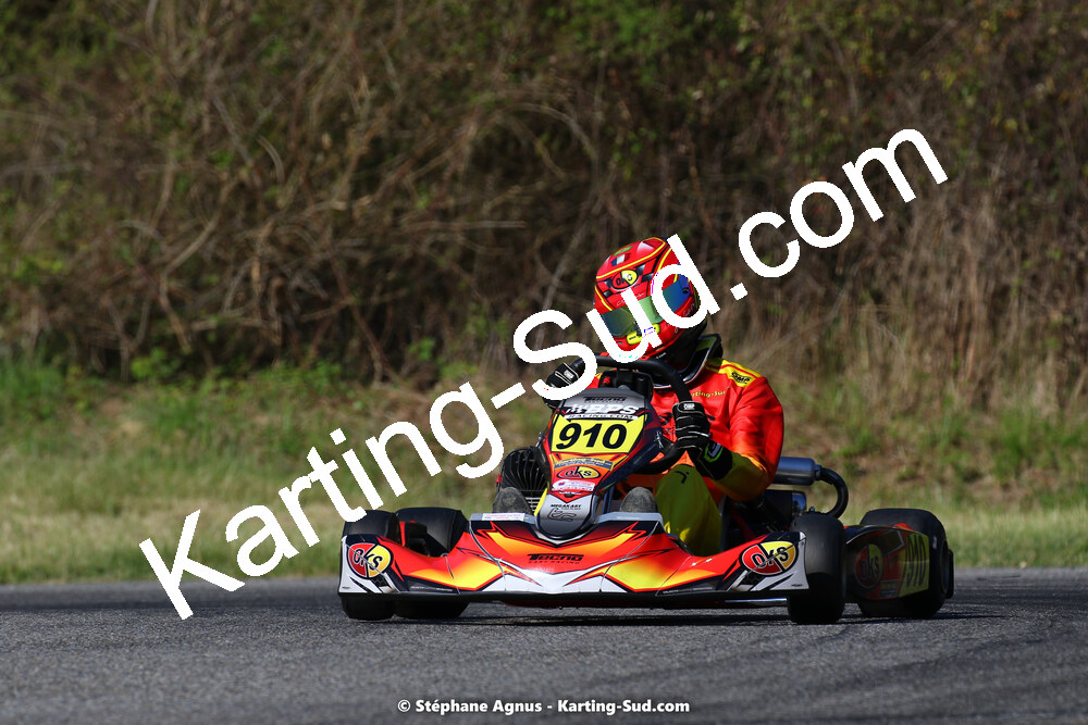 16 & 17/04/2022 : 3ème manche du Championnat du Sud 2022 au circuit d’Aigues-Vives (photos Stéphane Agnus) 2022 — karting