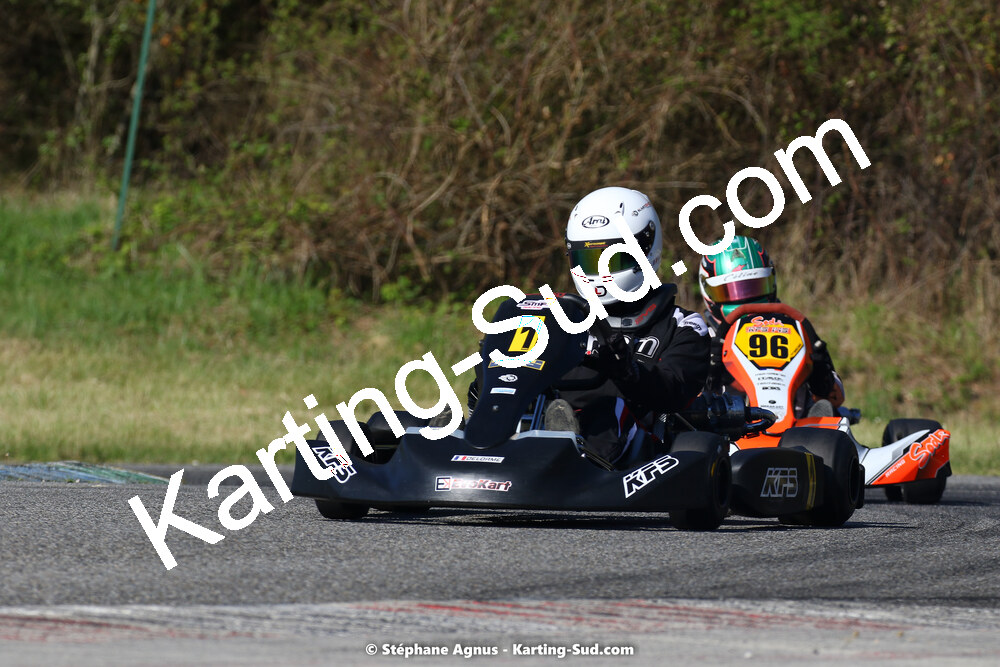 16 & 17/04/2022 : 3ème manche du Championnat du Sud 2022 au circuit d’Aigues-Vives (photos Stéphane Agnus) 2022 — karting