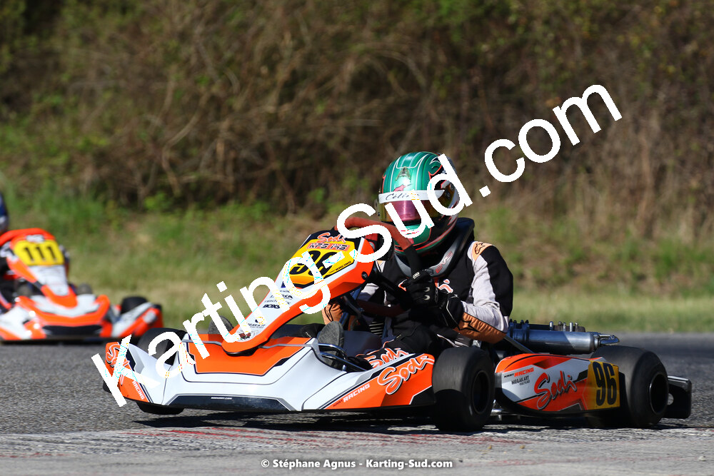 16 & 17/04/2022 : 3ème manche du Championnat du Sud 2022 au circuit d’Aigues-Vives (photos Stéphane Agnus) 2022 — karting