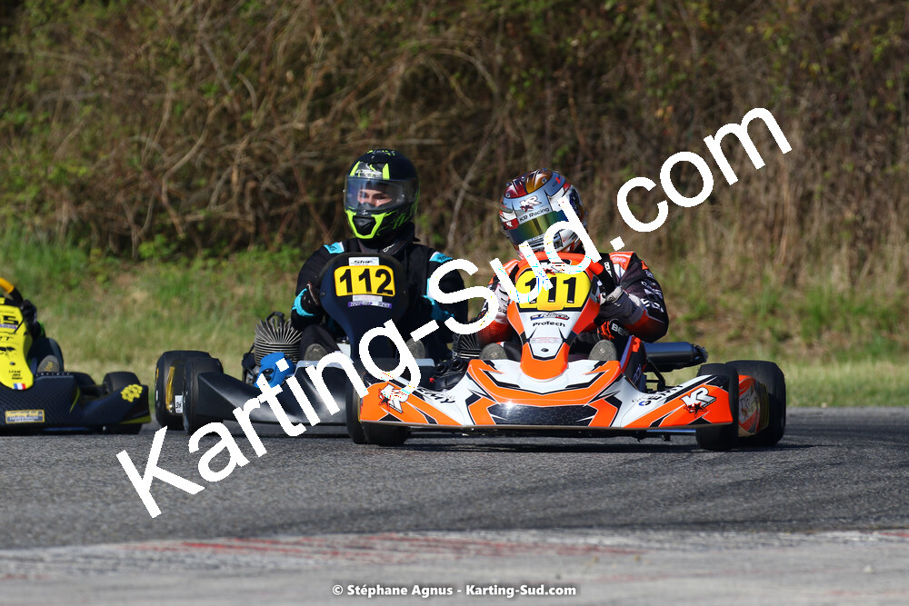 16 & 17/04/2022 : 3ème manche du Championnat du Sud 2022 au circuit d’Aigues-Vives (photos Stéphane Agnus) 2022 — karting