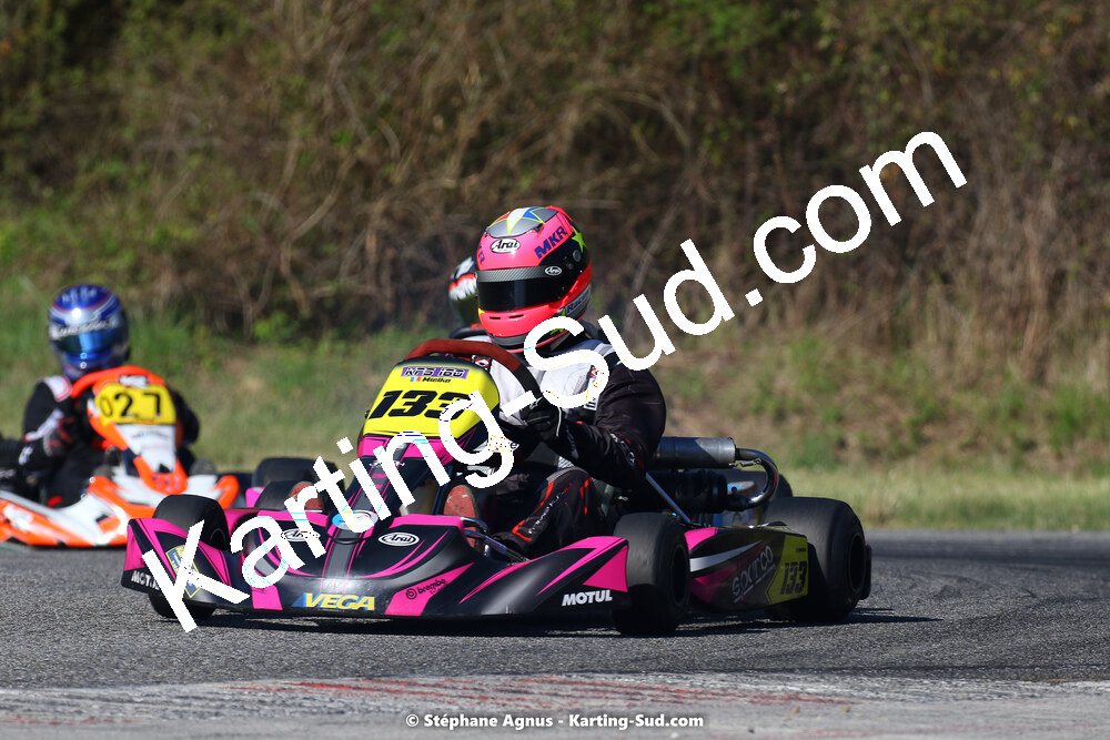 16 & 17/04/2022 : 3ème manche du Championnat du Sud 2022 au circuit d’Aigues-Vives (photos Stéphane Agnus) 2022 — karting
