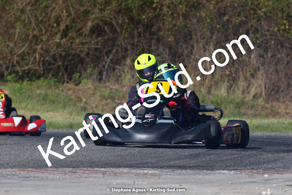16 & 17/04/2022 : 3ème manche du Championnat du Sud 2022 au circuit d’Aigues-Vives (photos Stéphane Agnus) 2022 — karting