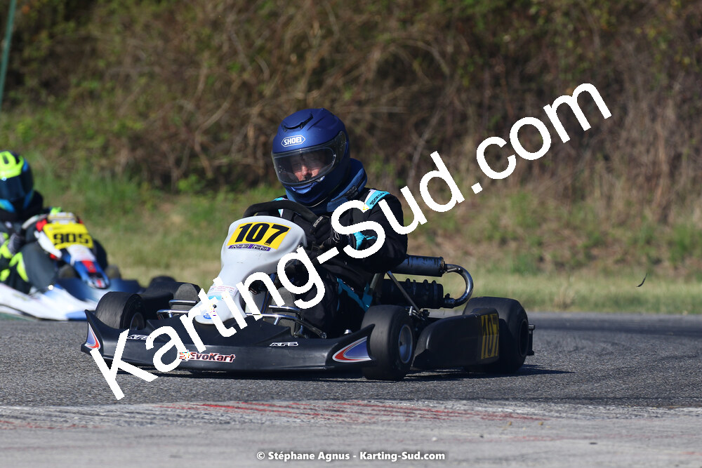 16 & 17/04/2022 : 3ème manche du Championnat du Sud 2022 au circuit d’Aigues-Vives (photos Stéphane Agnus) 2022 — karting