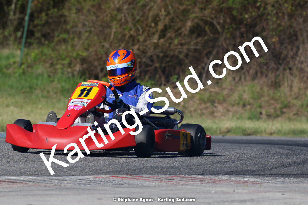 16 & 17/04/2022 : 3ème manche du Championnat du Sud 2022 au circuit d’Aigues-Vives (photos Stéphane Agnus) 2022 — karting