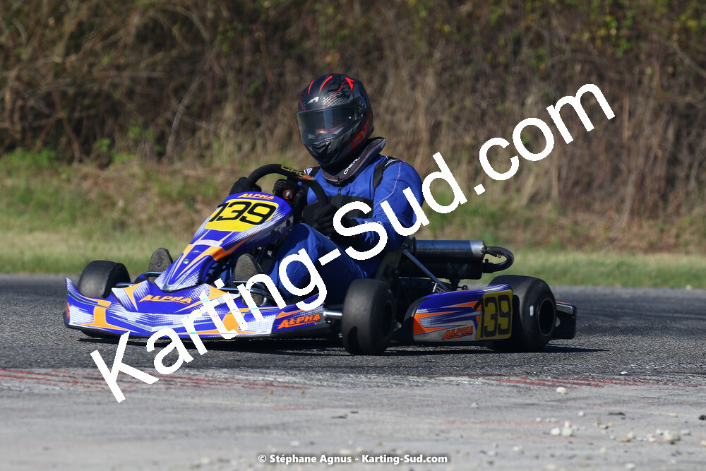 16 & 17/04/2022 : 3ème manche du Championnat du Sud 2022 au circuit d’Aigues-Vives (photos Stéphane Agnus) 2022 — karting
