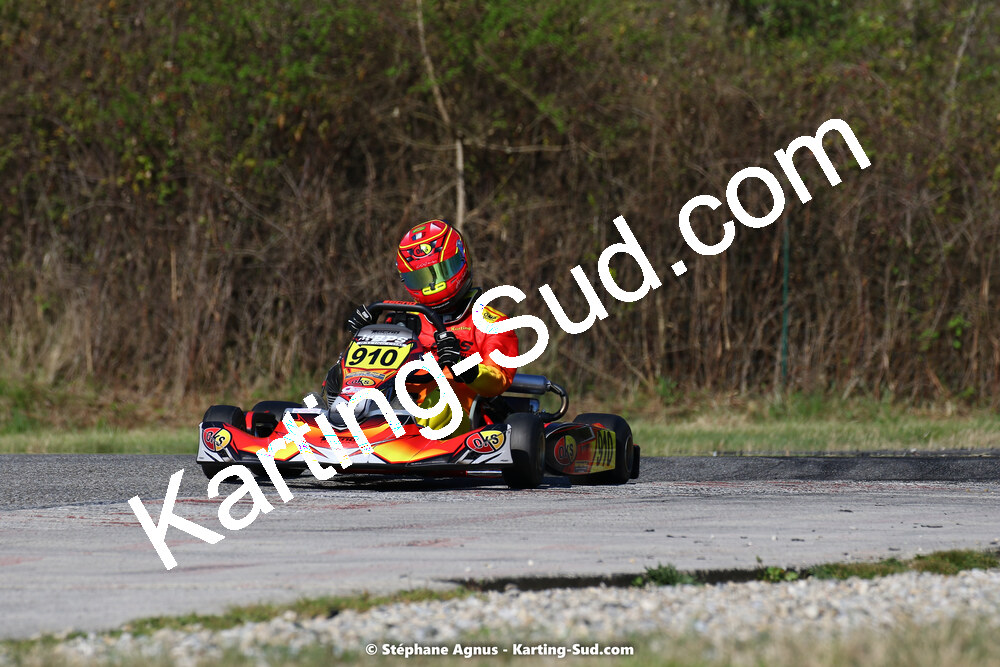 16 & 17/04/2022 : 3ème manche du Championnat du Sud 2022 au circuit d’Aigues-Vives (photos Stéphane Agnus) 2022 — karting