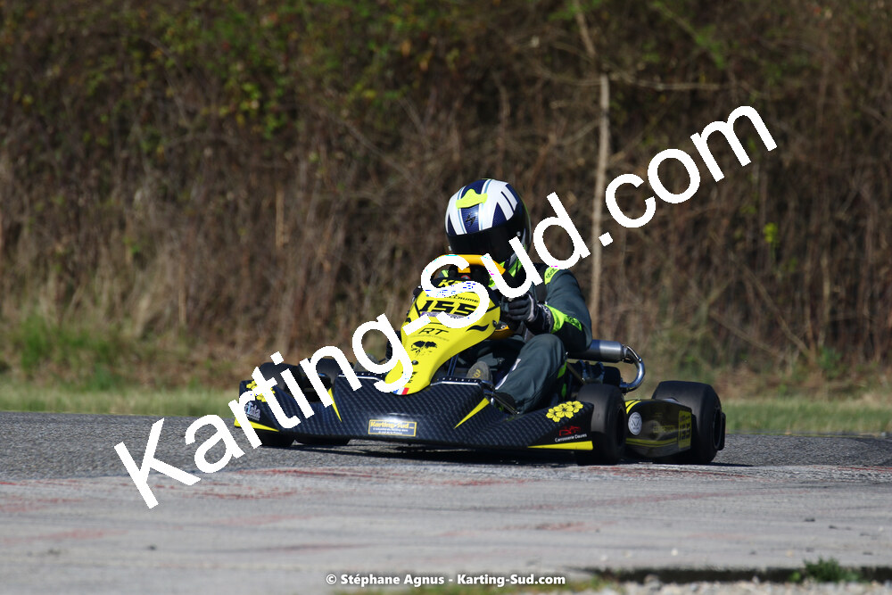 16 & 17/04/2022 : 3ème manche du Championnat du Sud 2022 au circuit d’Aigues-Vives (photos Stéphane Agnus) 2022 — karting