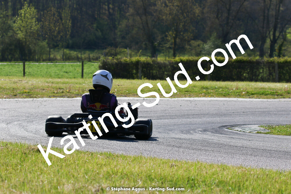16 & 17/04/2022 : 3ème manche du Championnat du Sud 2022 au circuit d’Aigues-Vives (photos Stéphane Agnus) 2022 — karting