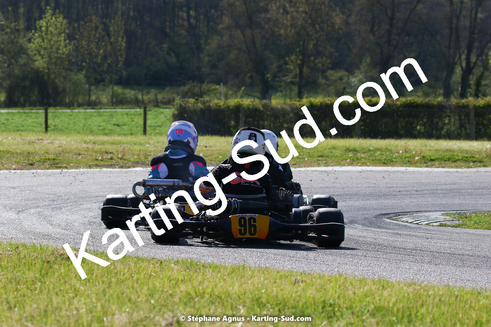 16 & 17/04/2022 : 3ème manche du Championnat du Sud 2022 au circuit d’Aigues-Vives (photos Stéphane Agnus) 2022 — karting