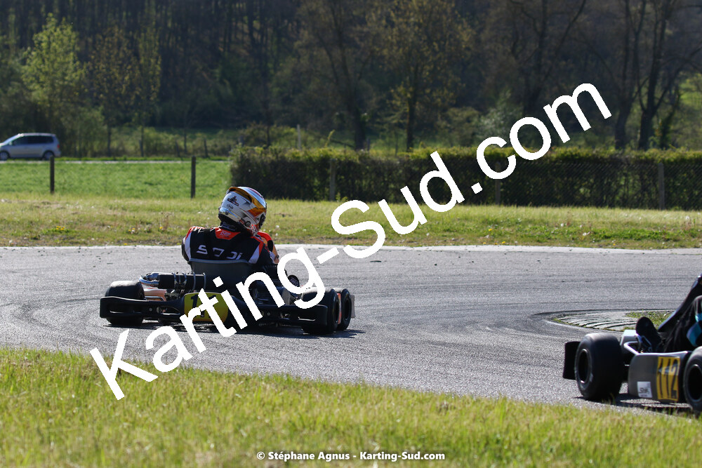 16 & 17/04/2022 : 3ème manche du Championnat du Sud 2022 au circuit d’Aigues-Vives (photos Stéphane Agnus) 2022 — karting