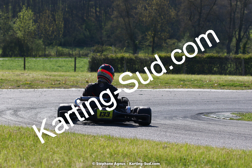 16 & 17/04/2022 : 3ème manche du Championnat du Sud 2022 au circuit d’Aigues-Vives (photos Stéphane Agnus) 2022 — karting
