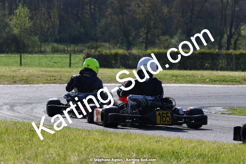 16 & 17/04/2022 : 3ème manche du Championnat du Sud 2022 au circuit d’Aigues-Vives (photos Stéphane Agnus) 2022 — karting