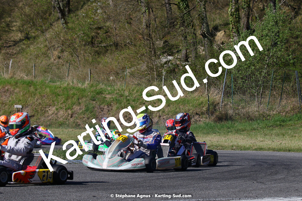 16 & 17/04/2022 : 3ème manche du Championnat du Sud 2022 au circuit d’Aigues-Vives (photos Stéphane Agnus) 2022 — karting