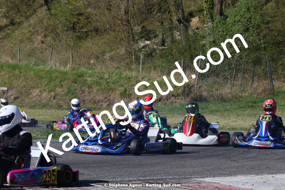 16 & 17/04/2022 : 3ème manche du Championnat du Sud 2022 au circuit d’Aigues-Vives (photos Stéphane Agnus) 2022 — karting
