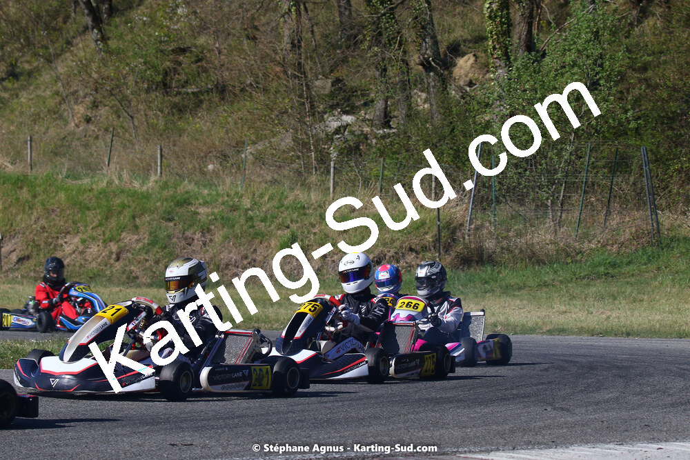 16 & 17/04/2022 : 3ème manche du Championnat du Sud 2022 au circuit d’Aigues-Vives (photos Stéphane Agnus) 2022 — karting