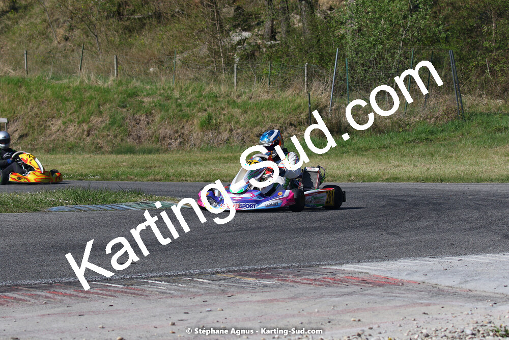16 & 17/04/2022 : 3ème manche du Championnat du Sud 2022 au circuit d’Aigues-Vives (photos Stéphane Agnus) 2022 — karting