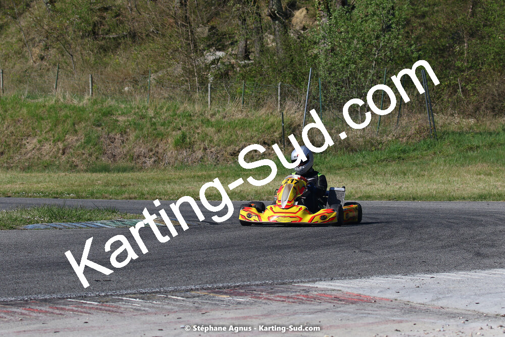16 & 17/04/2022 : 3ème manche du Championnat du Sud 2022 au circuit d’Aigues-Vives (photos Stéphane Agnus) 2022 — karting