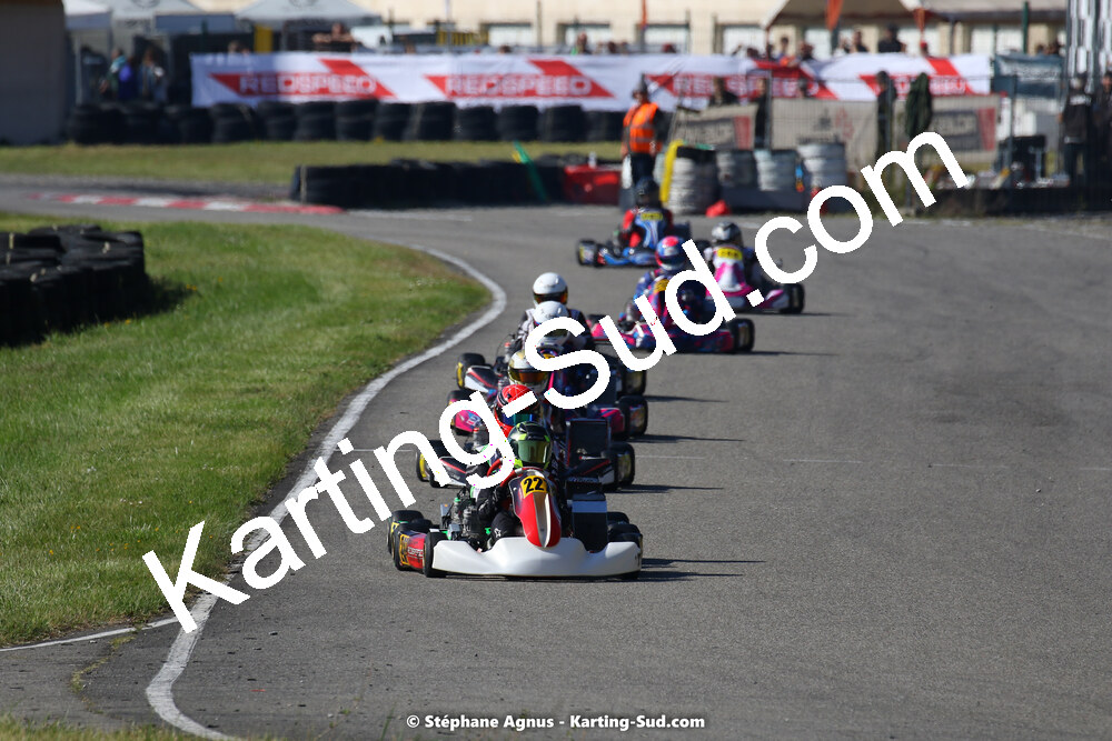 16 & 17/04/2022 : 3ème manche du Championnat du Sud 2022 au circuit d’Aigues-Vives (photos Stéphane Agnus) 2022 — karting