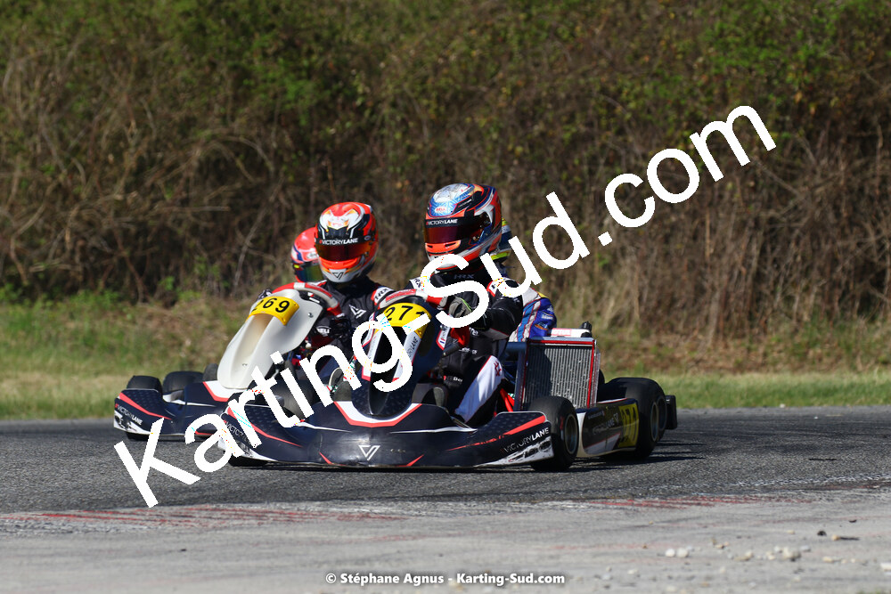 16 & 17/04/2022 : 3ème manche du Championnat du Sud 2022 au circuit d’Aigues-Vives (photos Stéphane Agnus) 2022 — karting