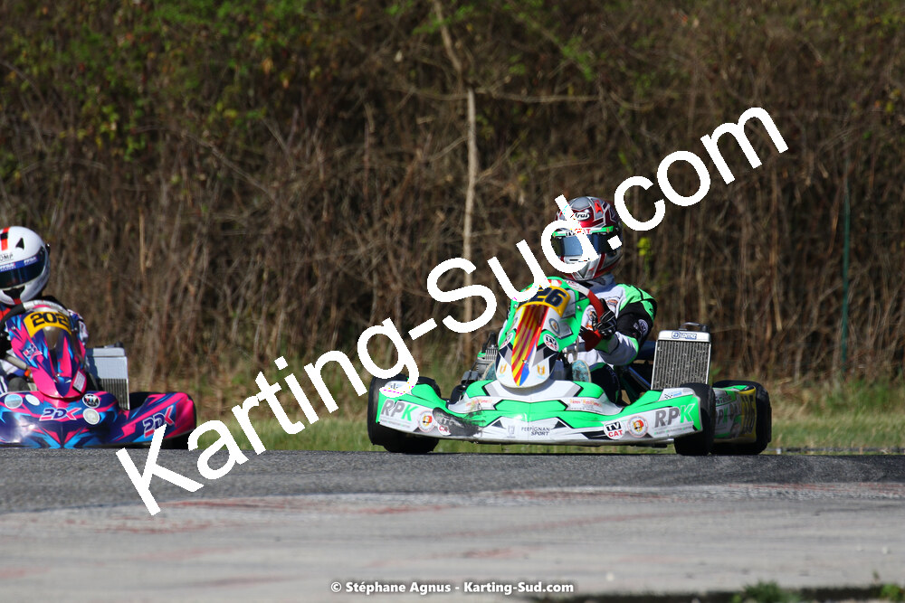 16 & 17/04/2022 : 3ème manche du Championnat du Sud 2022 au circuit d’Aigues-Vives (photos Stéphane Agnus) 2022 — karting