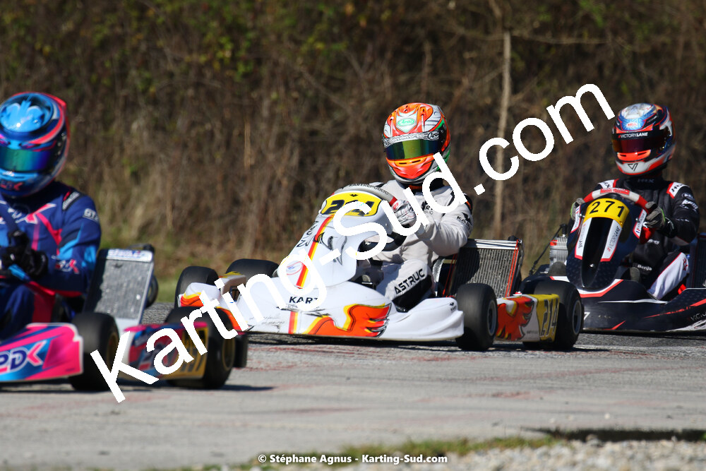 16 & 17/04/2022 : 3ème manche du Championnat du Sud 2022 au circuit d’Aigues-Vives (photos Stéphane Agnus) 2022 — karting
